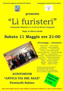 Commedia dialettale "Lì furìsterì"